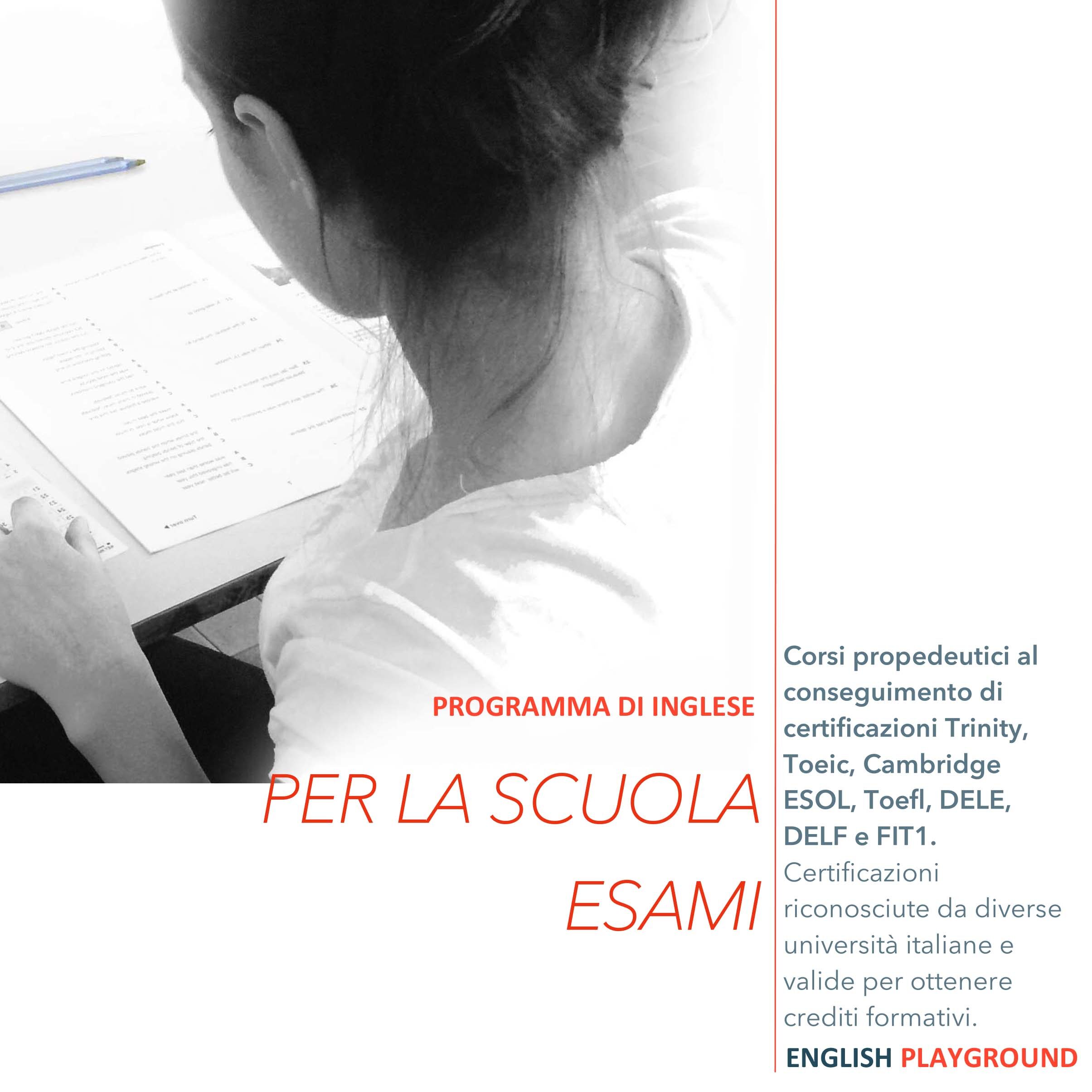 Esami per la primaria e secondaria