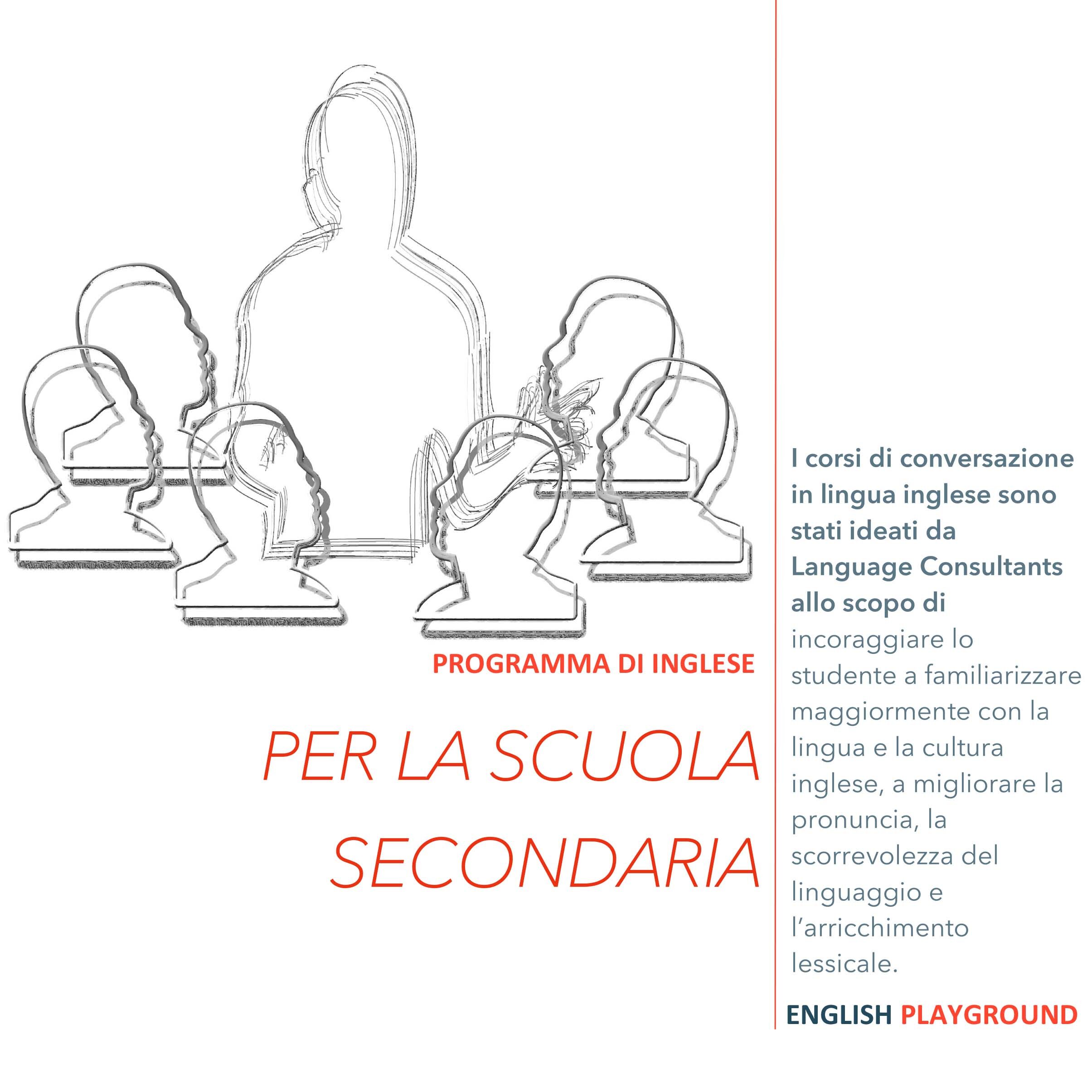 Corsi di conversazione in lingua inglese per la scuola