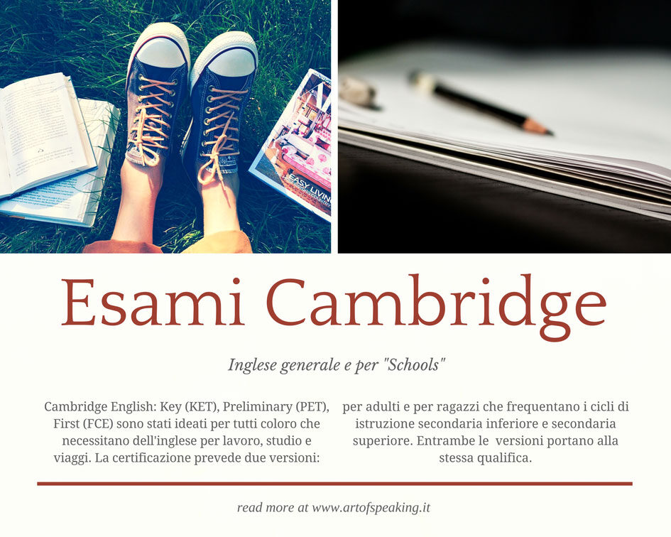 Esami Cambridge a milano